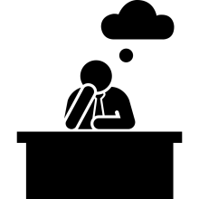 Daydreaming by Lorie Shaull from The Noun Project