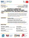 povertà alimentare e risposte sociali