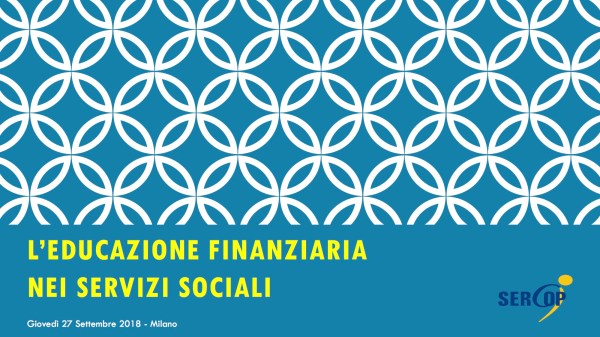 Educazione finanziaria Servizi sociali